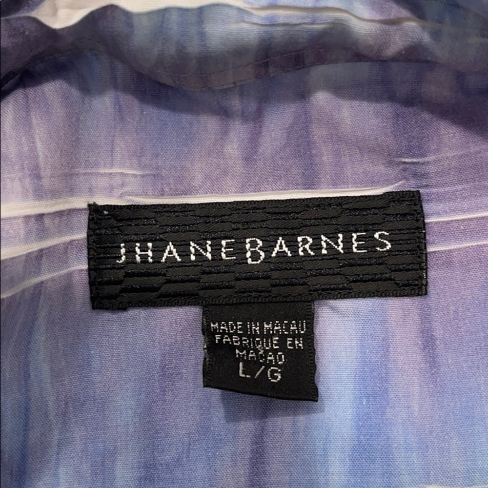 Jhane Barnes button down long sleeve dress shirt